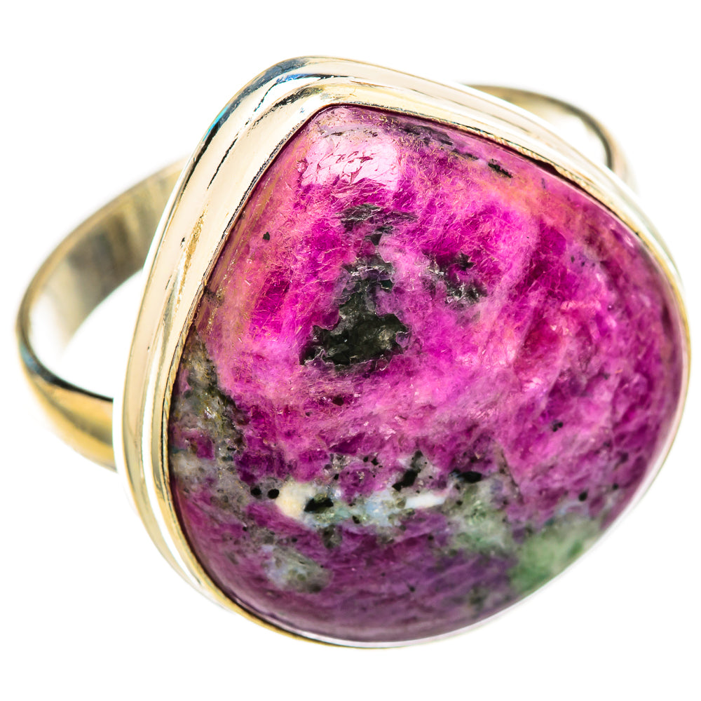 Ruby Zoisite Rings handcrafted by Anasilvercos - RING115754 - Photo 2