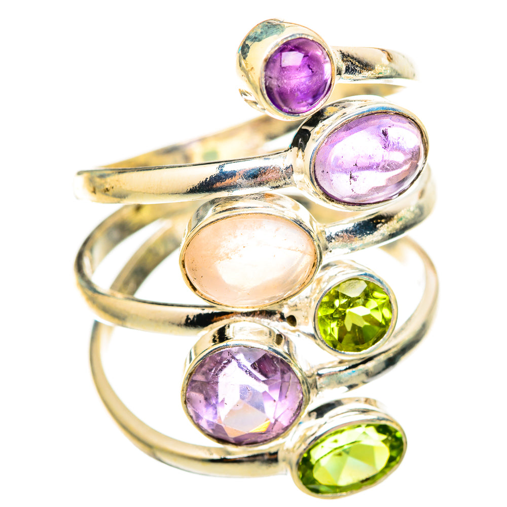 Rose Quartz Rings handcrafted by Anasilvercos - RING115765 - Photo 2