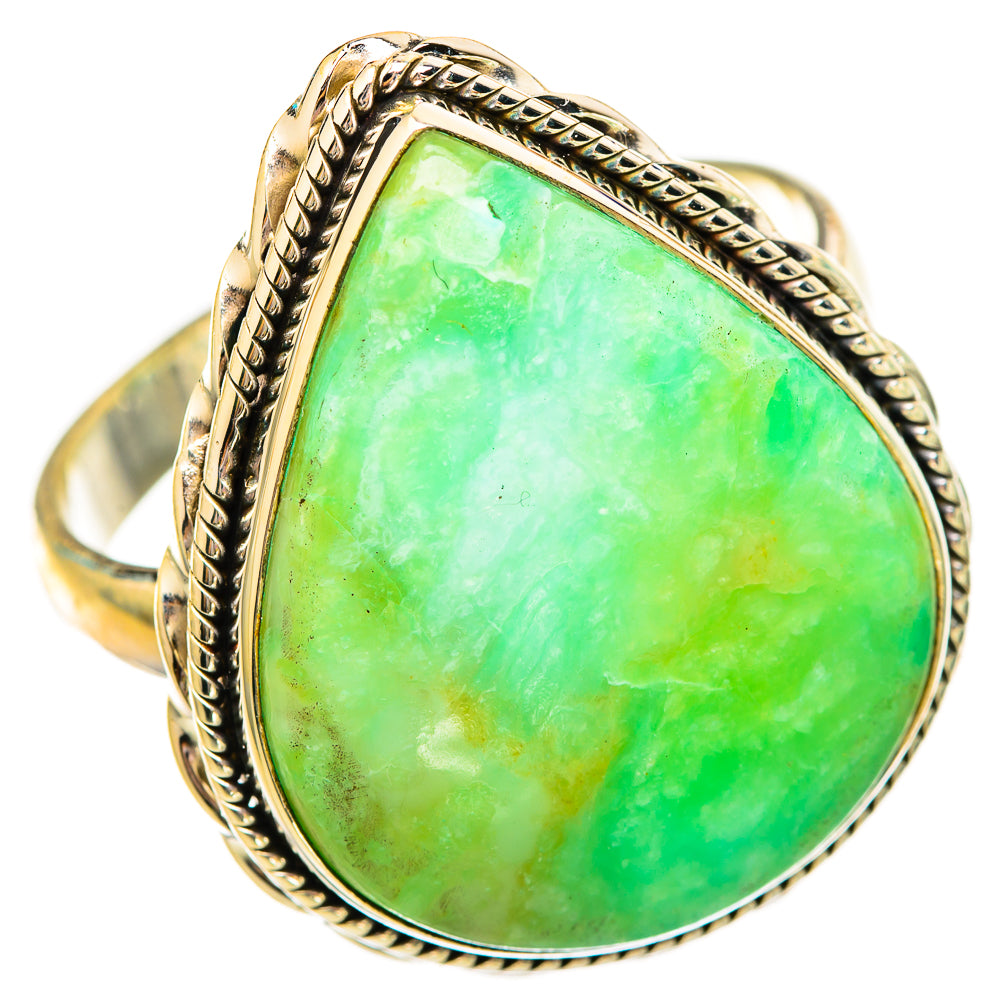 Peruvian Opal Rings handcrafted by Anasilvercos - RING115785 - Photo 2