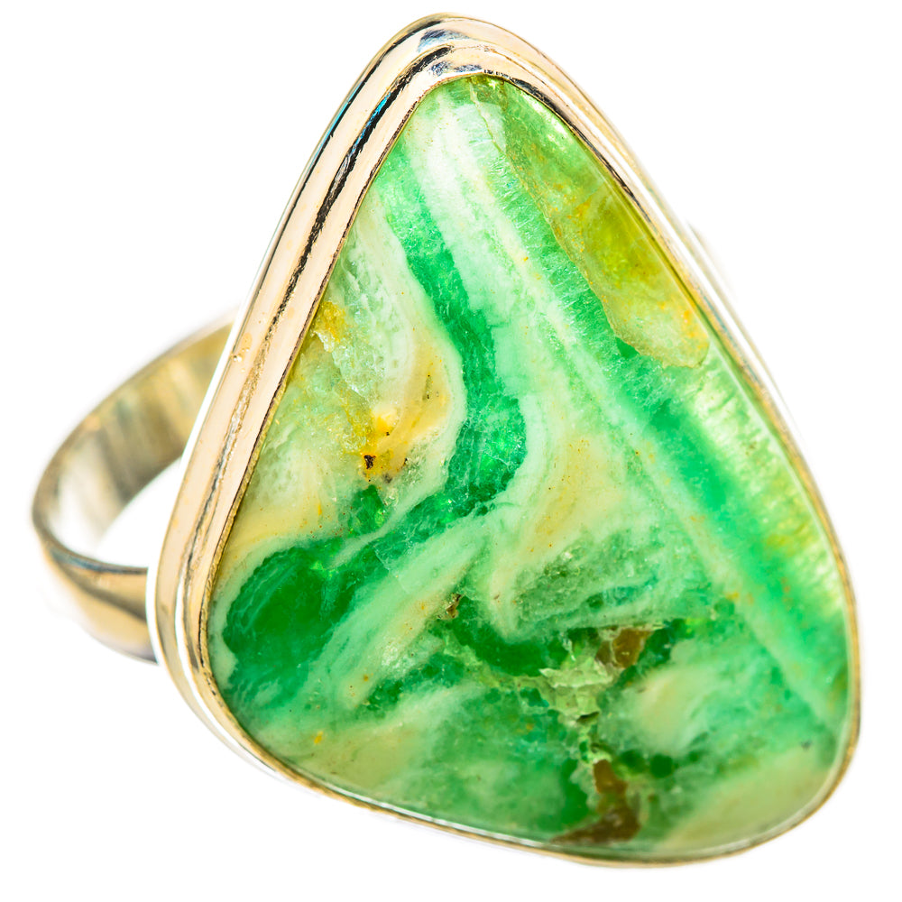 Peruvian Opal Rings handcrafted by Anasilvercos - RING115788 - Photo 2