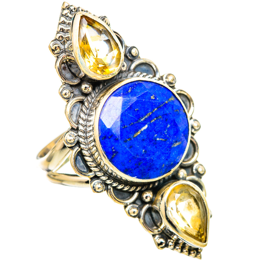 Lapis Lazuli Rings handcrafted by Anasilvercos - RING115809 - Photo 2