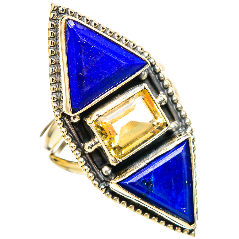 Lapis Lazuli Rings handcrafted by Anasilvercos - RING115810 - Photo 2