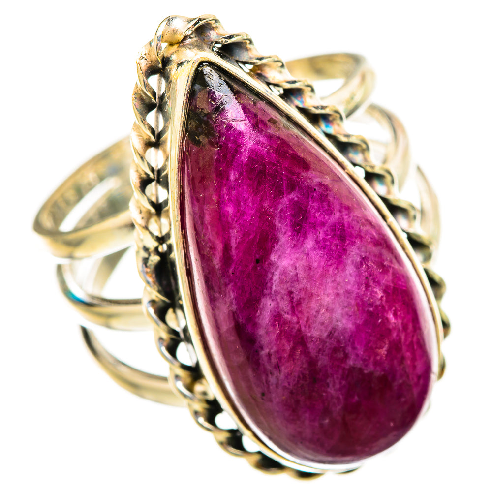 Ruby Fuchsite Rings handcrafted by Anasilvercos - RING115845 - Photo 2