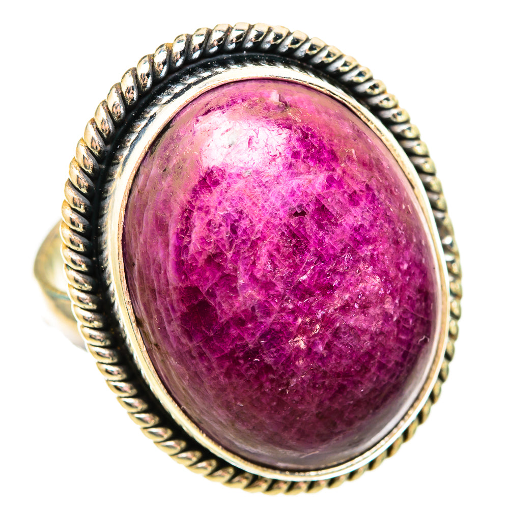 Ruby Fuchsite Rings handcrafted by Anasilvercos - RING115846 - Photo 2