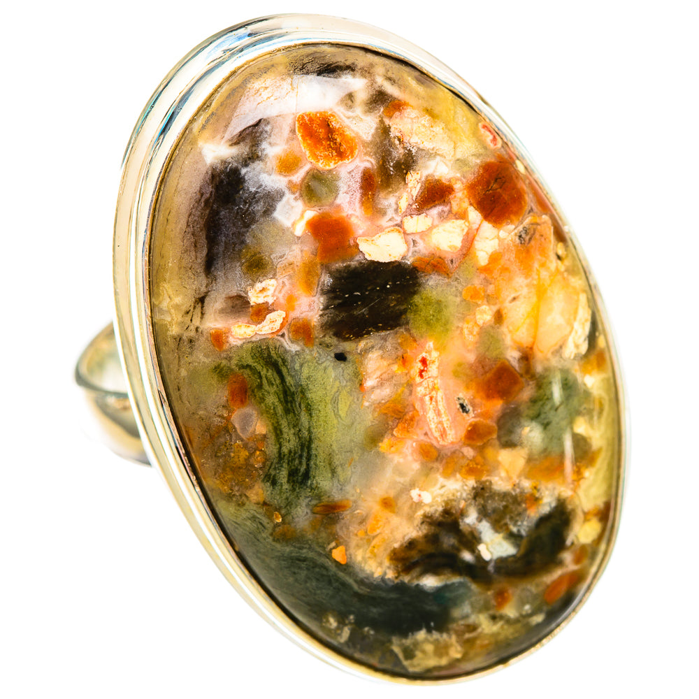 Ocean Jasper Rings handcrafted by Anasilvercos - RING115881 - Photo 2