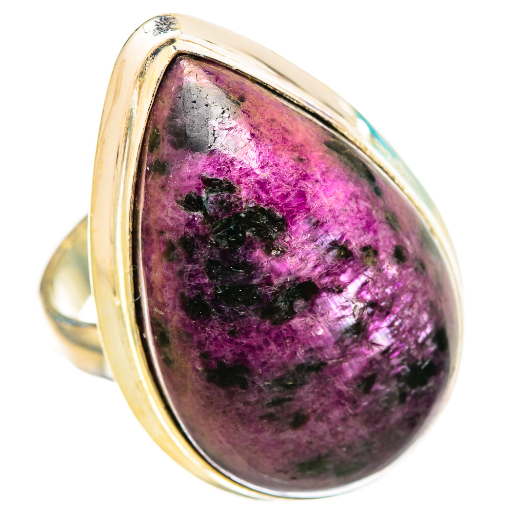 Russian Eudialyte Rings handcrafted by Anasilvercos - RING115884 - Photo 2