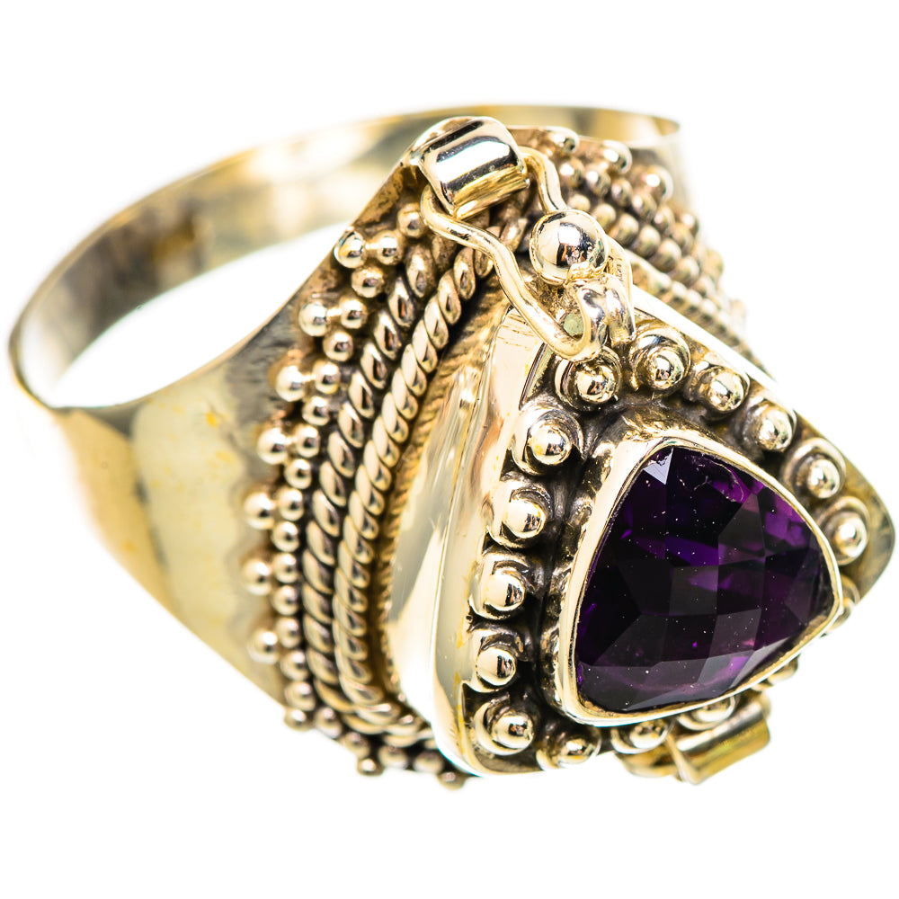 Amethyst Rings handcrafted by Anasilvercos - RING115909 - Photo 2