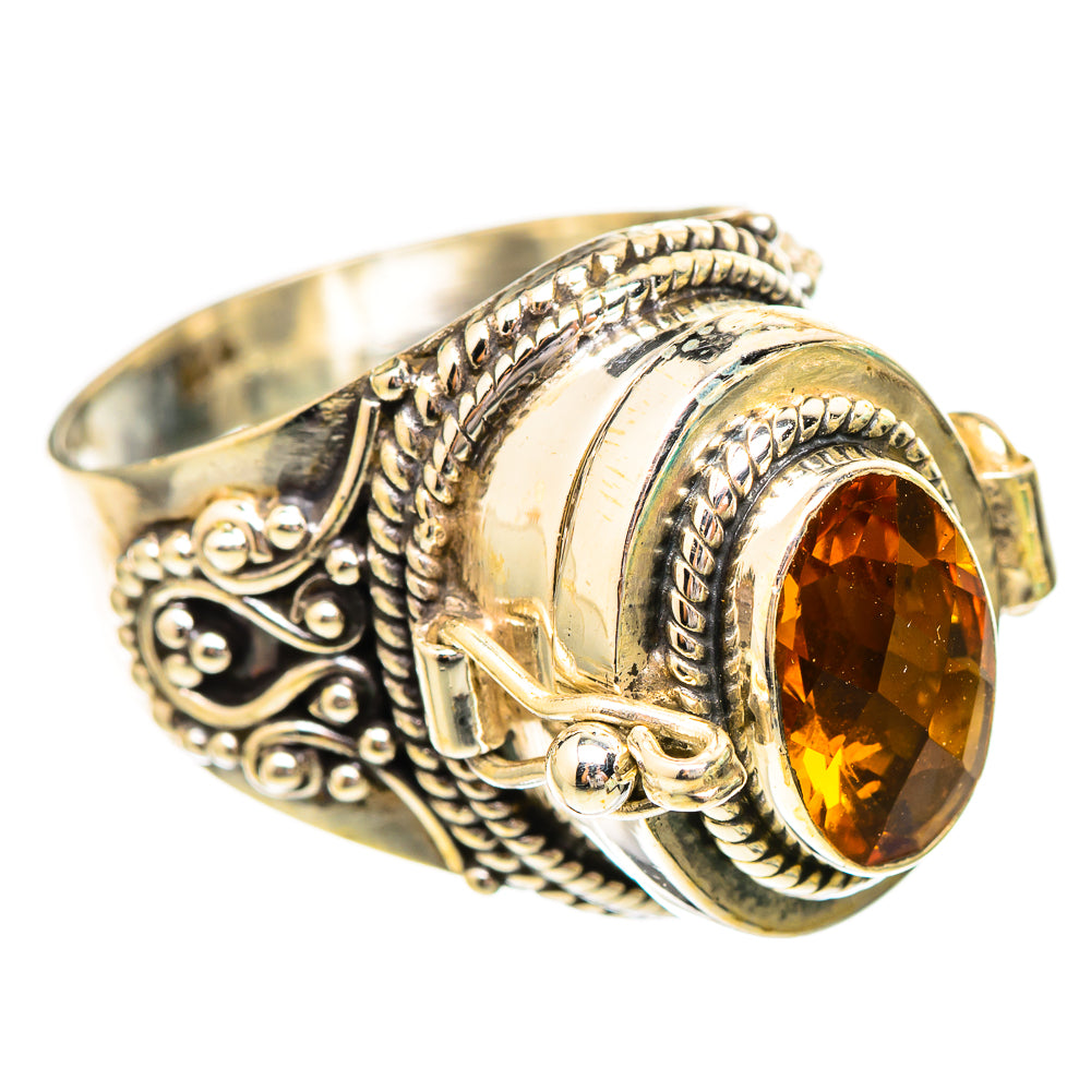 Mandarin Citrine Rings handcrafted by Anasilvercos - RING115931 - Photo 2