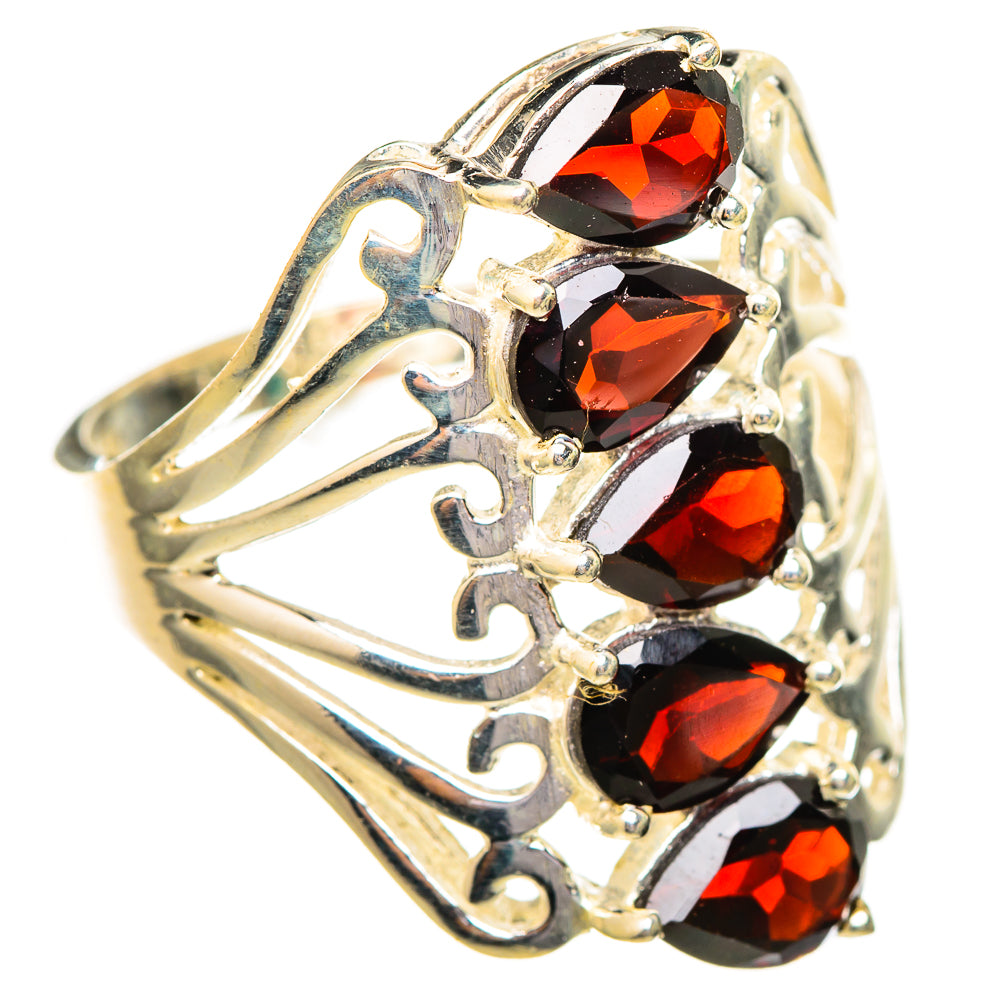 Garnet Rings handcrafted by Anasilvercos - RING115934 - Photo 2