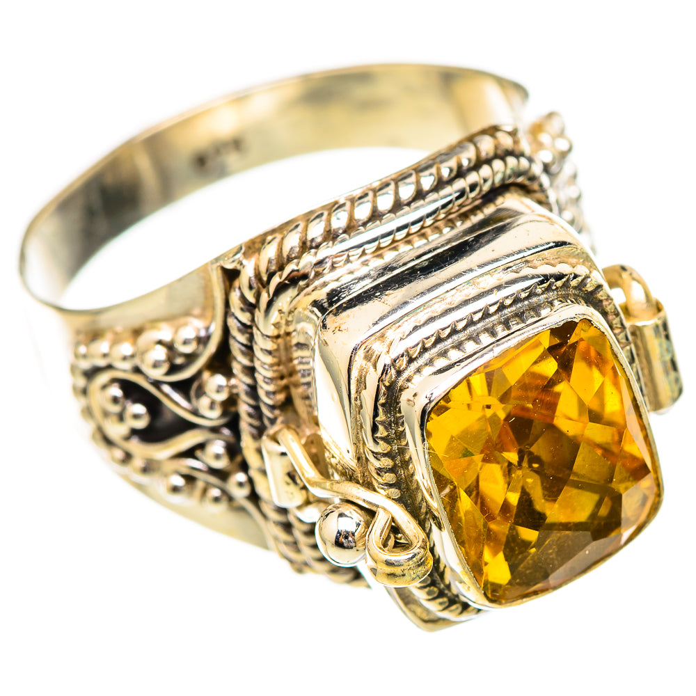 Citrine Rings handcrafted by Anasilvercos - RING115977 - Photo 2