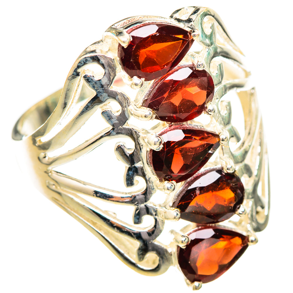 Garnet Rings handcrafted by Anasilvercos - RING115979 - Photo 2