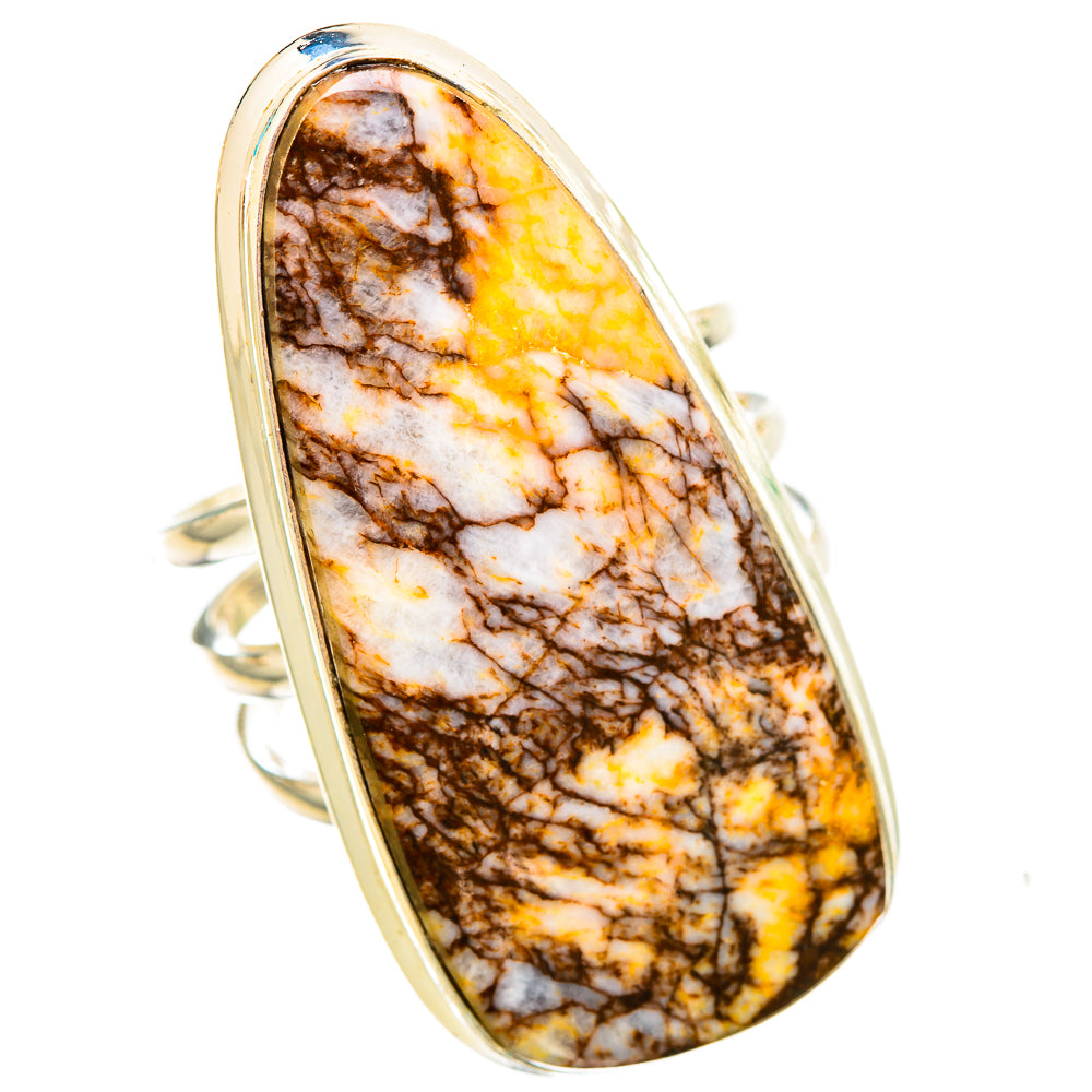 Wild Horse Jasper Rings handcrafted by Anasilvercos - RING116100 - Photo 2