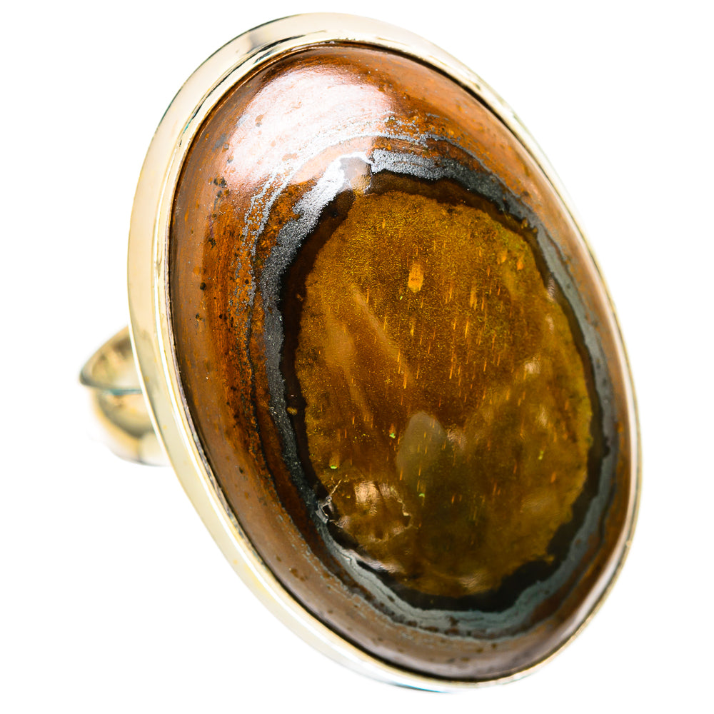 Tiger Iron Rings handcrafted by Anasilvercos - RING116101 - Photo 2
