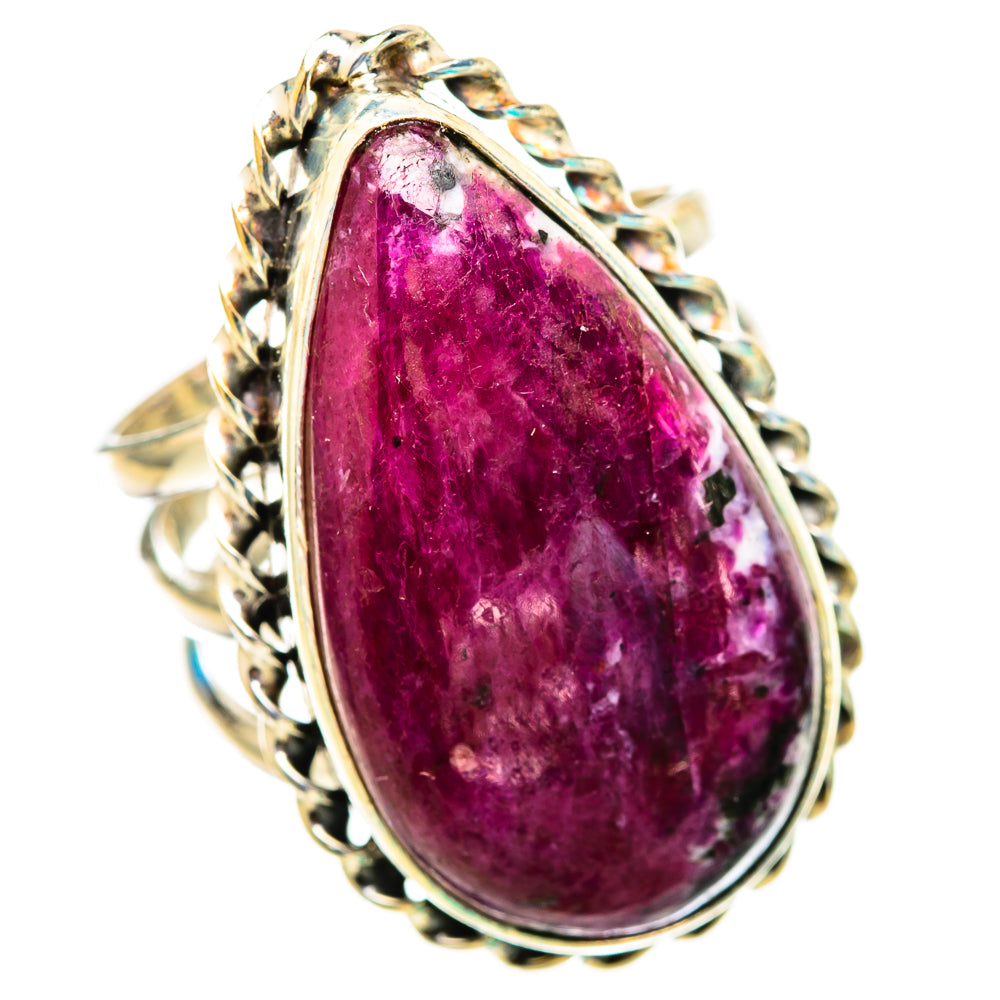 Ruby Fuchsite Rings handcrafted by Anasilvercos - RING116103 - Photo 2