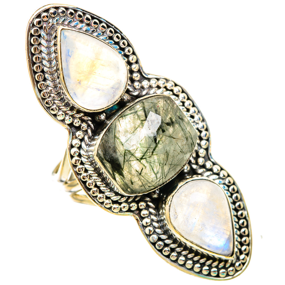 Tourmalinated Quartz Rings handcrafted by Anasilvercos - RING116104 - Photo 2