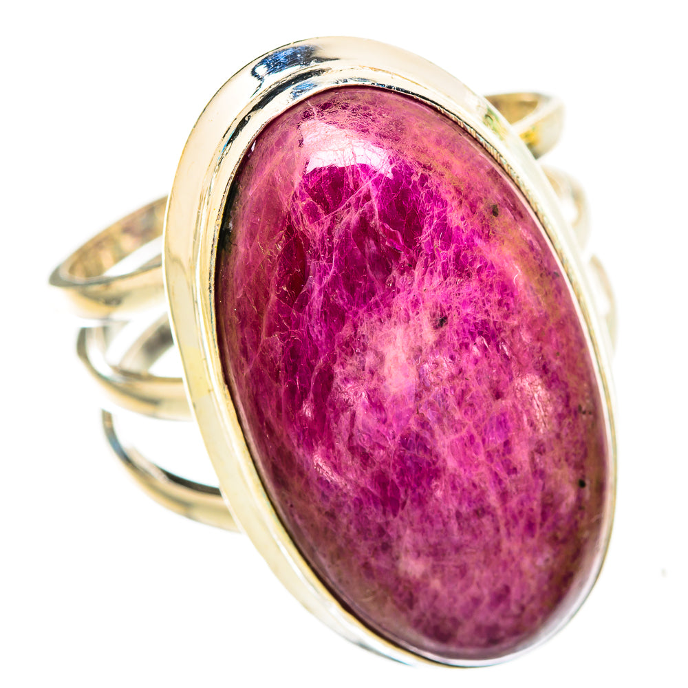 Ruby Fuchsite Rings handcrafted by Anasilvercos - RING116128 - Photo 2
