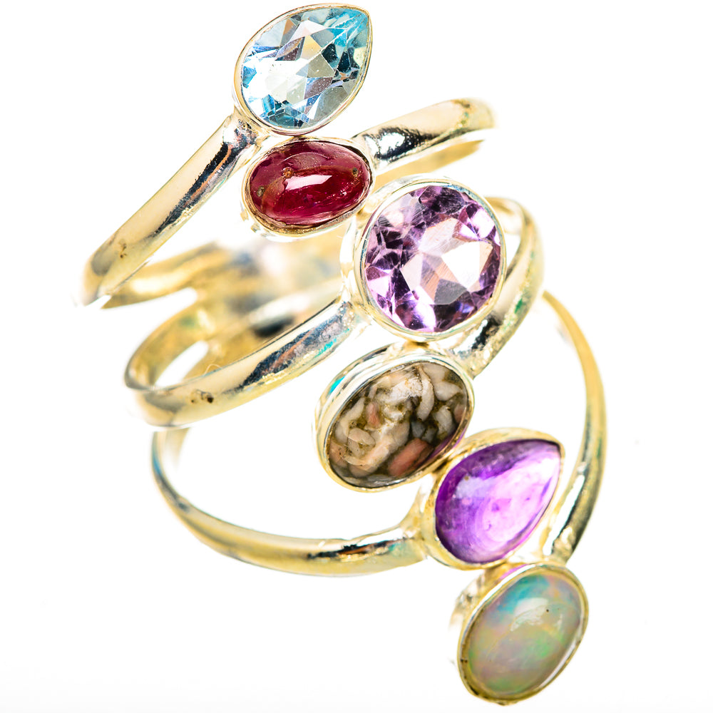 Labradorite Rings handcrafted by Anasilvercos - RING116132 - Photo 2