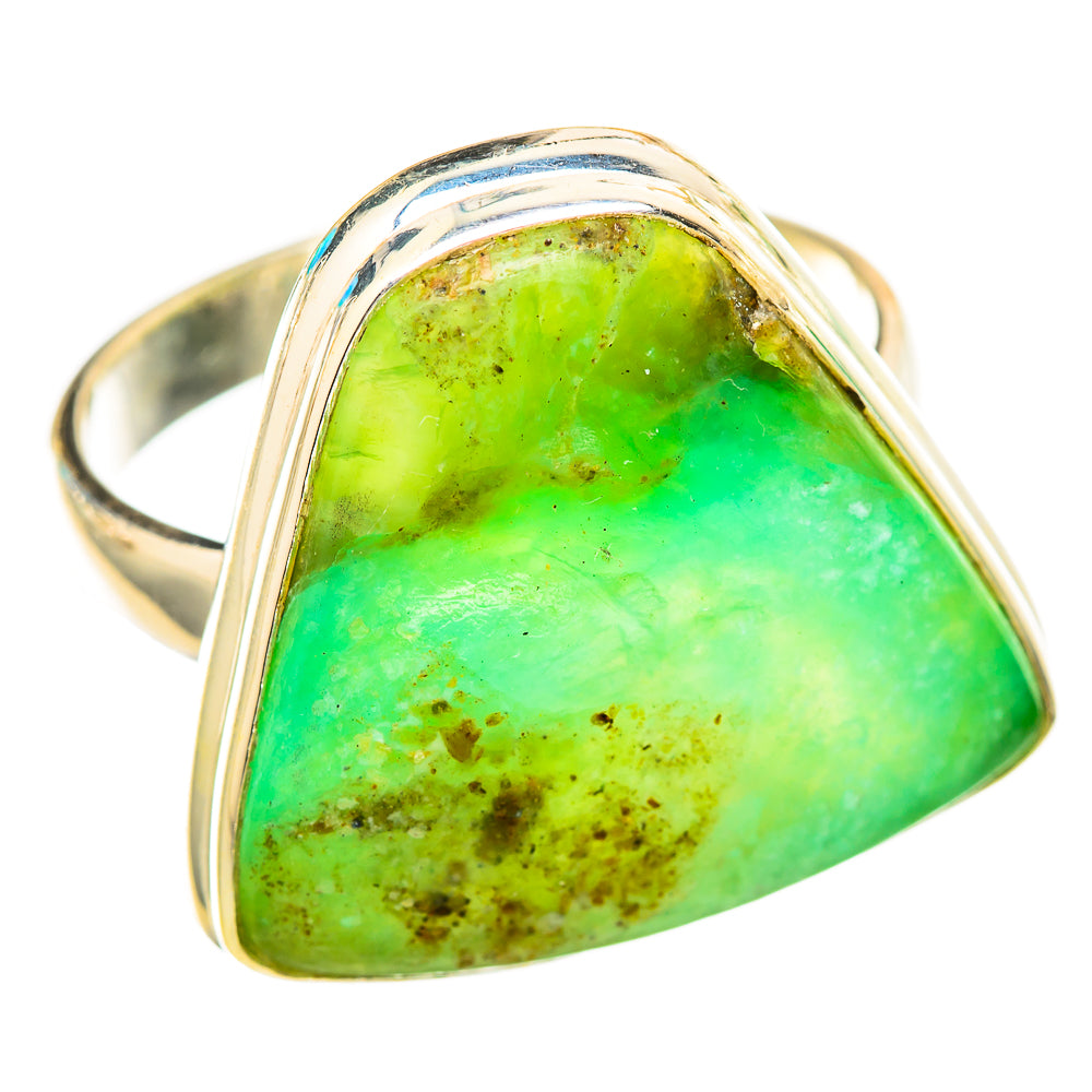Peruvian Opal Rings handcrafted by Anasilvercos - RING116148 - Photo 2