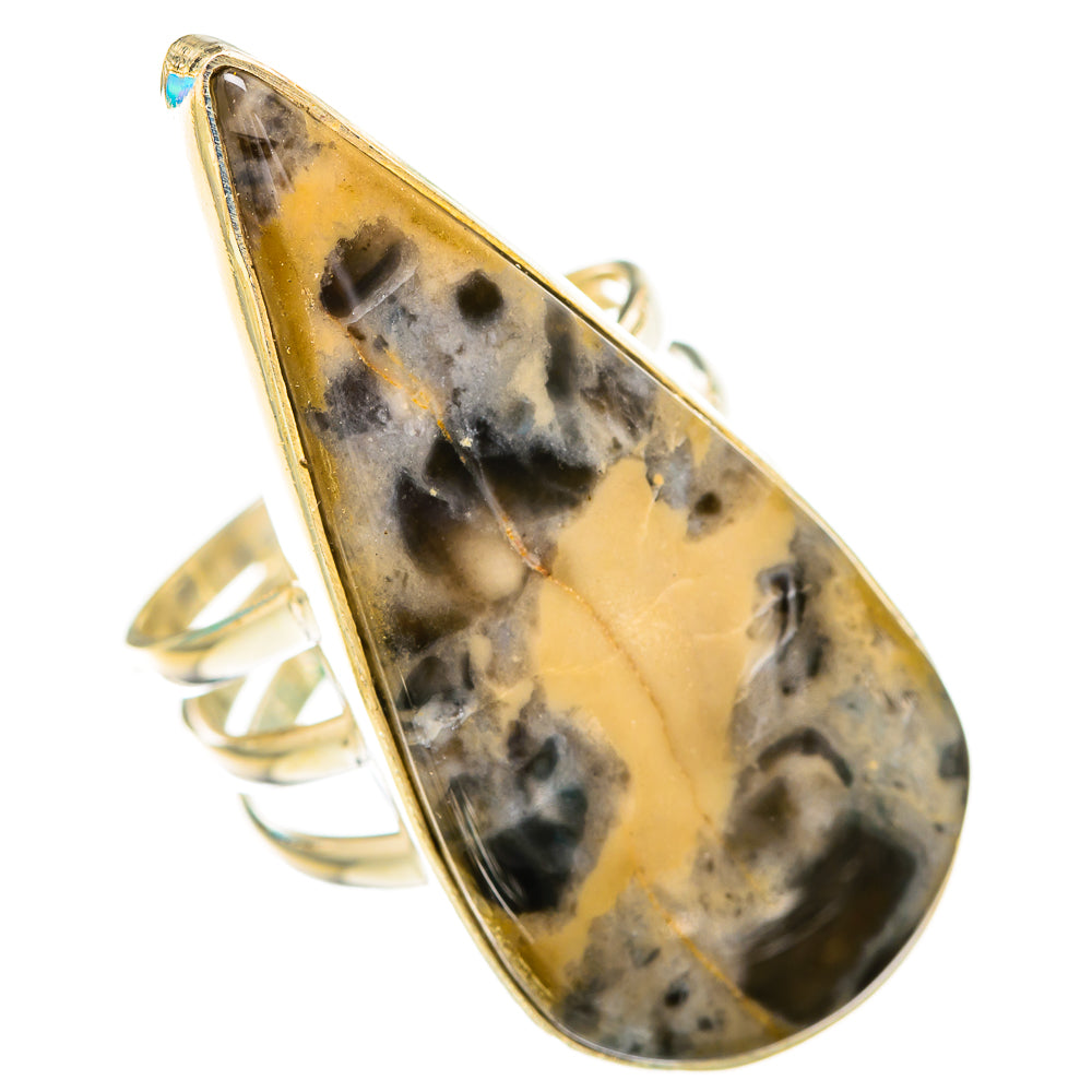 Tiger Dendrite Agate Rings handcrafted by Anasilvercos - RING116151 - Photo 2