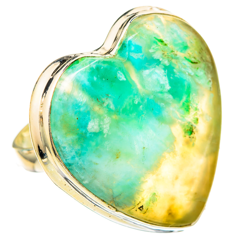 Peruvian Opal Rings handcrafted by Anasilvercos - RING116166 - Photo 2