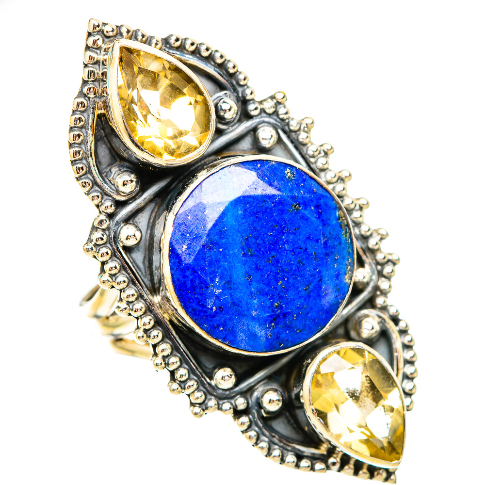 Lapis Lazuli Rings handcrafted by Anasilvercos - RING116168 - Photo 2