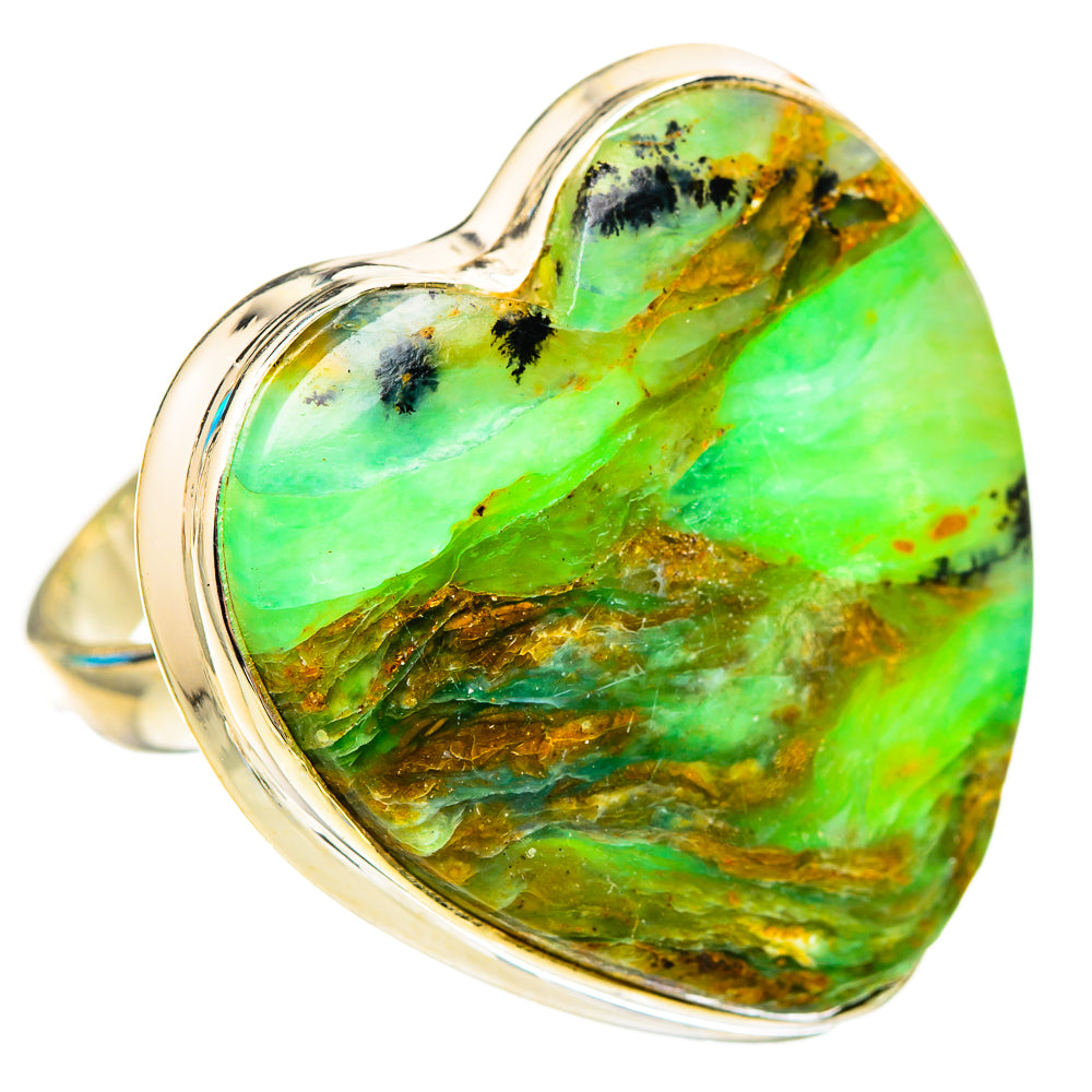 Peruvian Opal Rings handcrafted by Anasilvercos - RING116173 - Photo 2