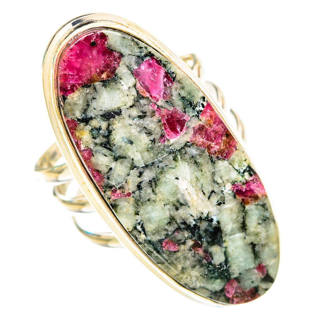 Russian Eudialyte Rings handcrafted by Anasilvercos - RING116177 - Photo 2