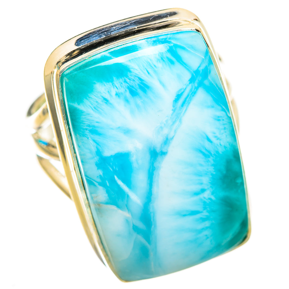 Larimar Rings handcrafted by Anasilvercos - RING116191 - Photo 2
