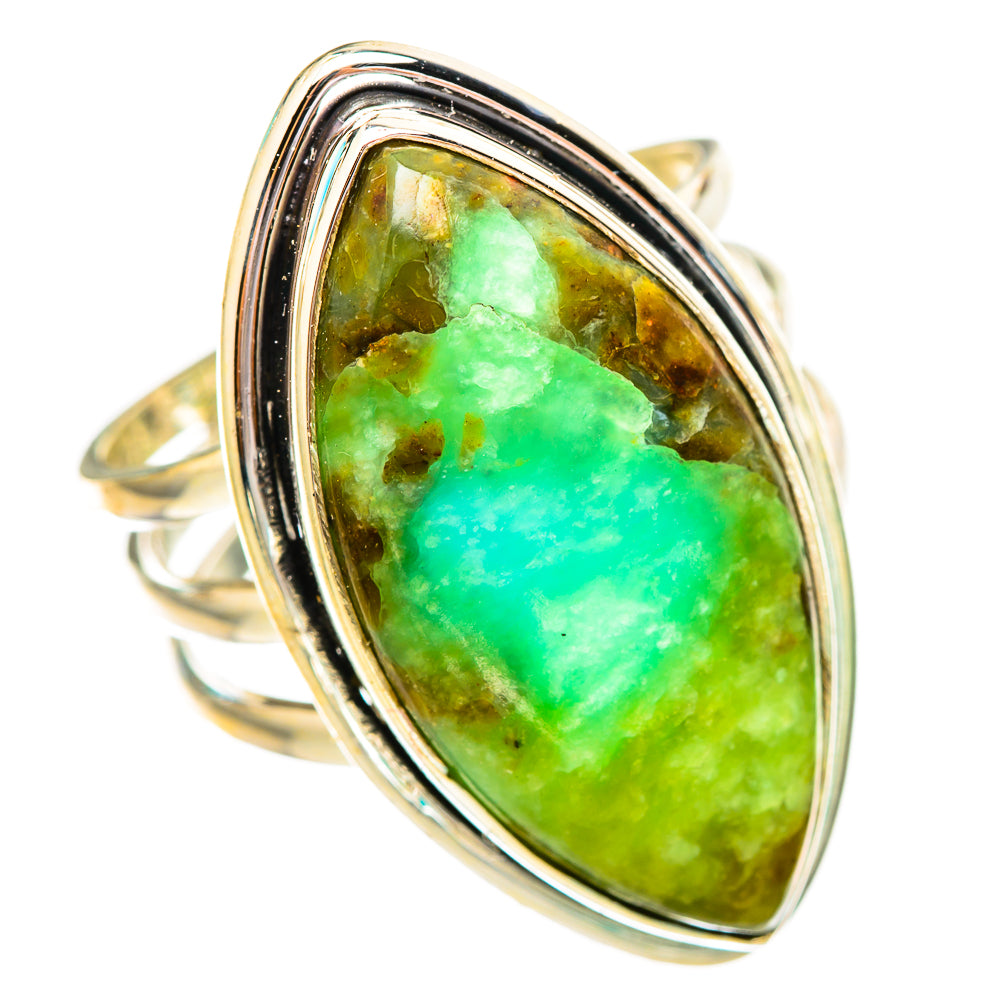 Peruvian Opal Rings handcrafted by Anasilvercos - RING116198 - Photo 2