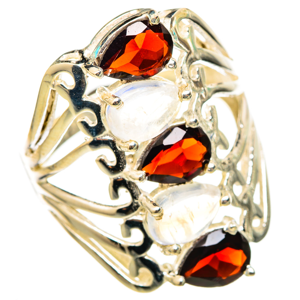 Garnet Rings handcrafted by Anasilvercos - RING116215 - Photo 2