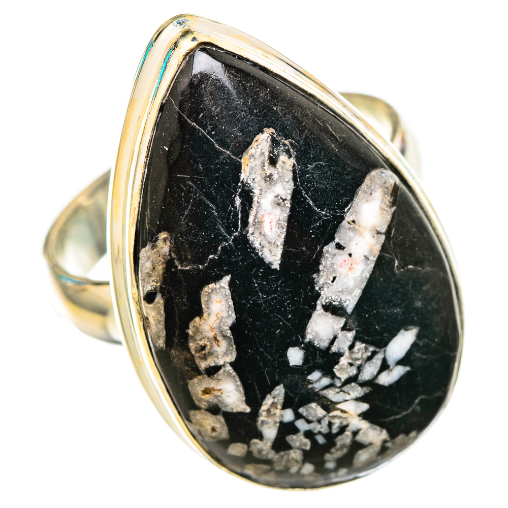 Chrysanthemum Stone Rings handcrafted by Anasilvercos - RING116221 - Photo 2