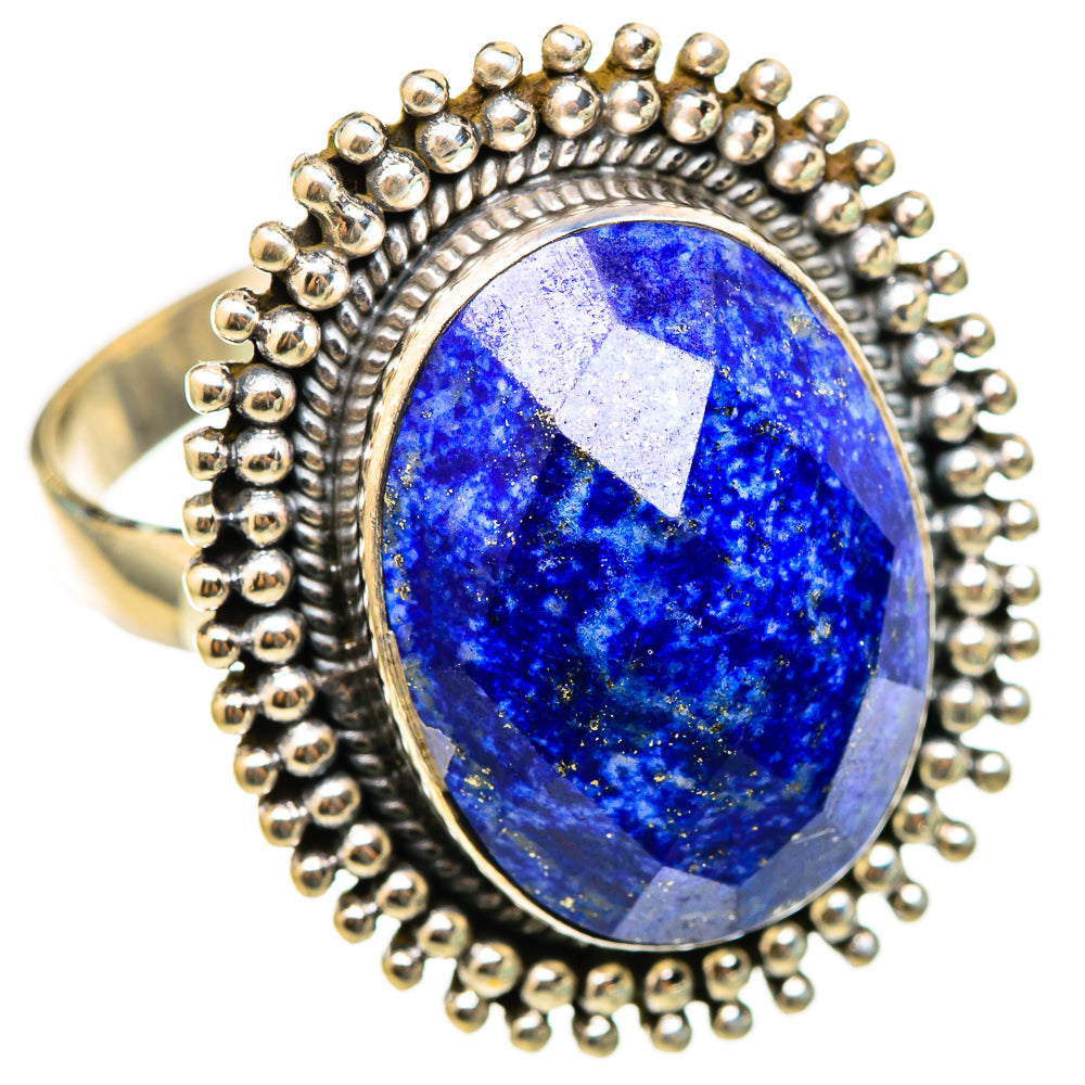 Lapis Lazuli Rings handcrafted by Anasilvercos - RING116232 - Photo 2