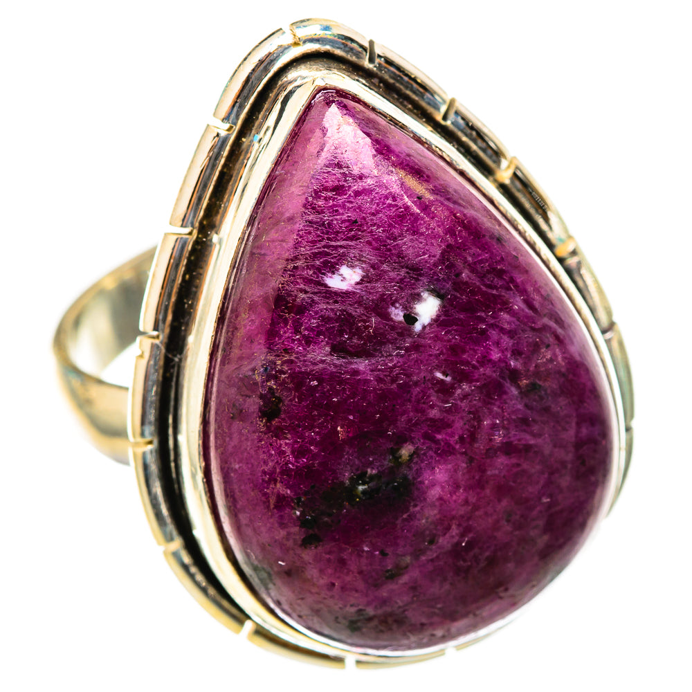 Ruby Fuchsite Rings handcrafted by Anasilvercos - RING116239 - Photo 2