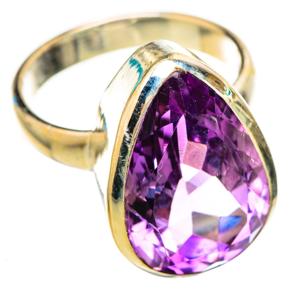 Amethyst Rings handcrafted by Anasilvercos - RING116242 - Photo 2
