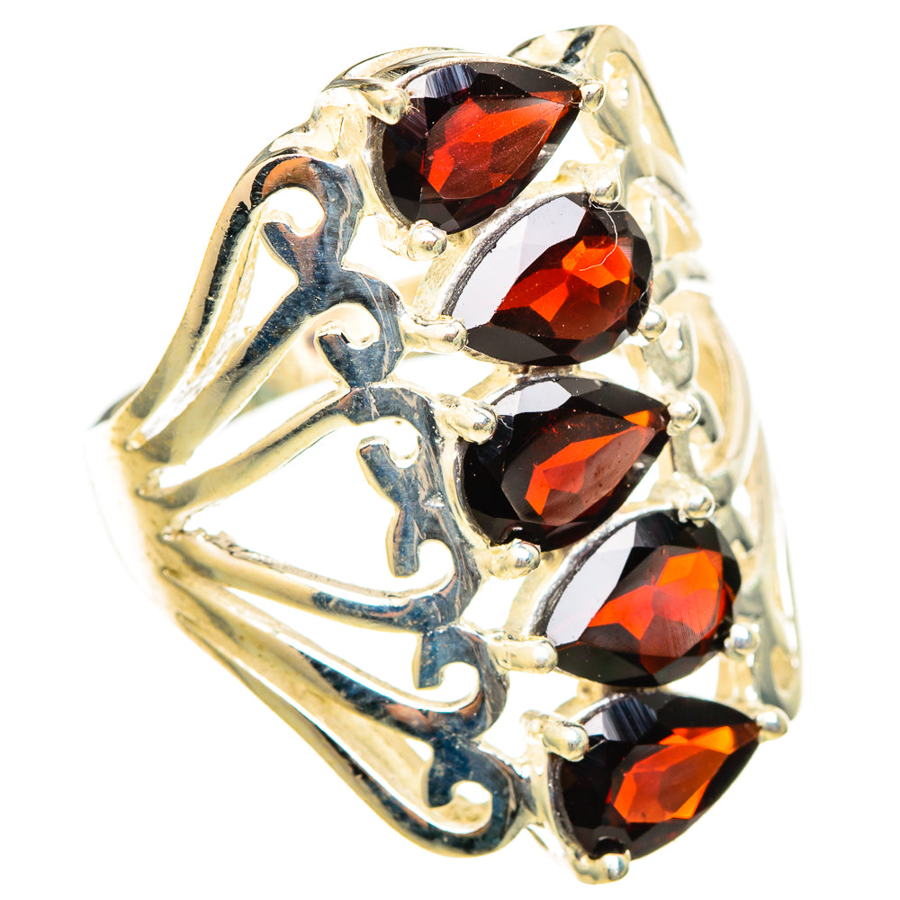 Garnet Rings handcrafted by Anasilvercos - RING116250 - Photo 2