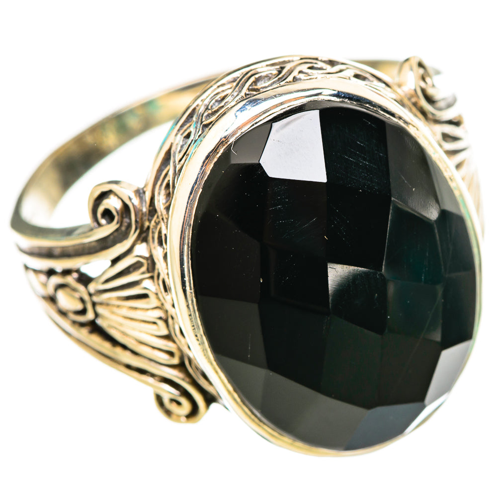 Black Onyx Rings handcrafted by Anasilvercos - RING116330 - Photo 2