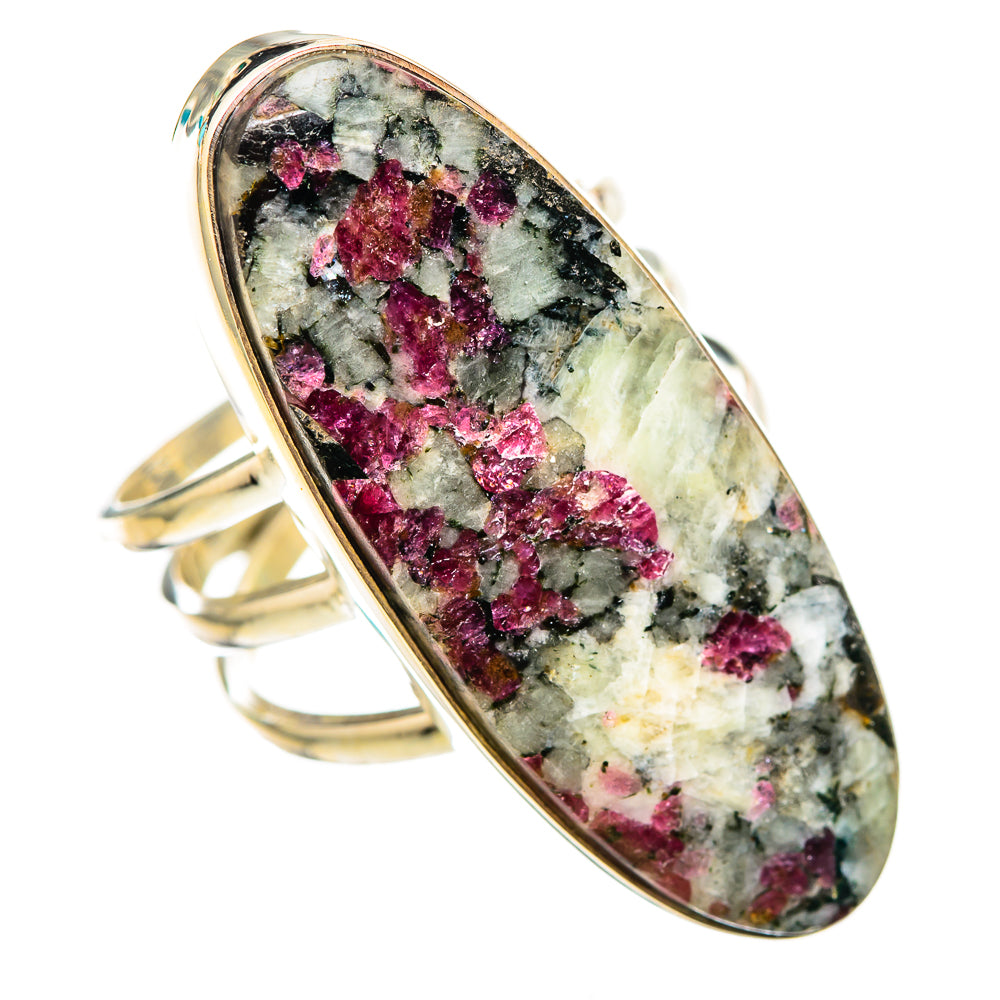 Russian Eudialyte Rings handcrafted by Anasilvercos - RING116380 - Photo 2