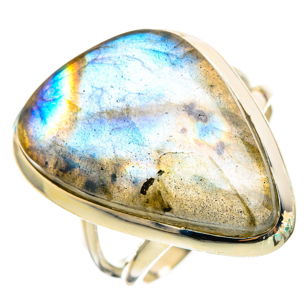 Labradorite Rings handcrafted by Anasilvercos - RING116388 - Photo 2