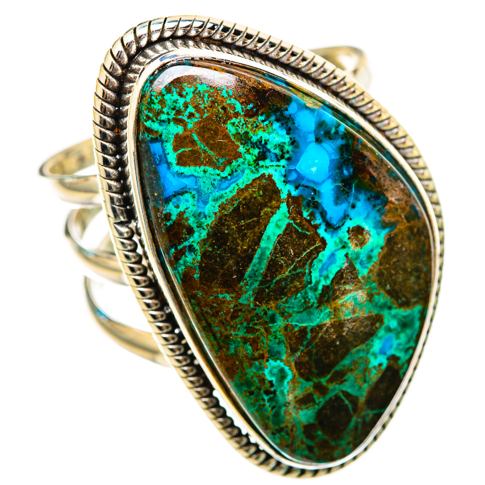 Shattuckite Rings handcrafted by Anasilvercos - RING116404 - Photo 2
