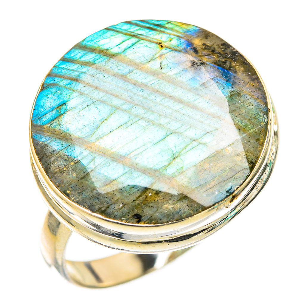 Labradorite Rings handcrafted by Anasilvercos - RING116433 - Photo 2