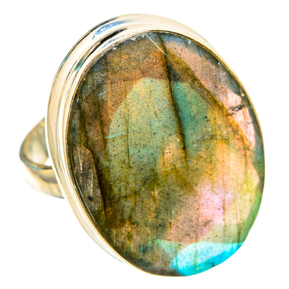 Labradorite Rings handcrafted by Anasilvercos - RING116435 - Photo 2