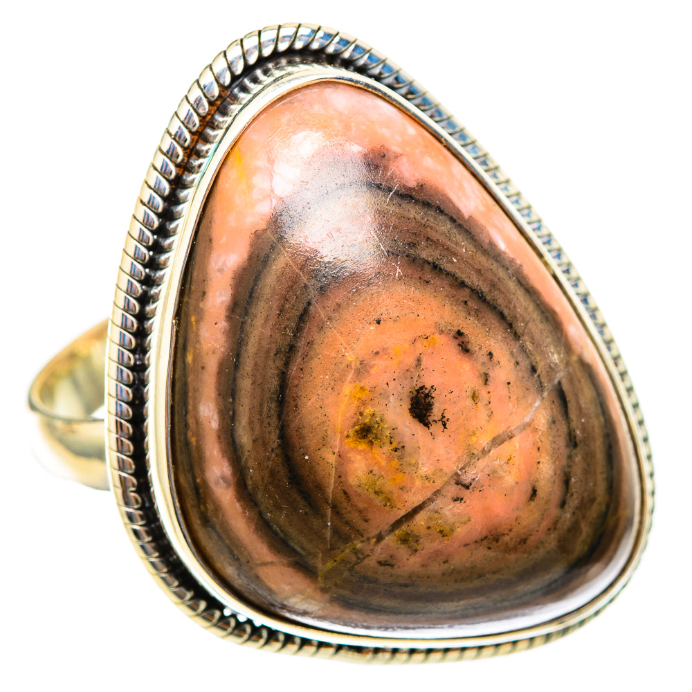 Bumble Bee Jasper Rings handcrafted by Anasilvercos - RING116437 - Photo 2