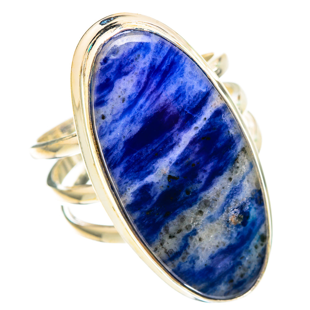 Sodalite Rings handcrafted by Anasilvercos - RING116449 - Photo 2
