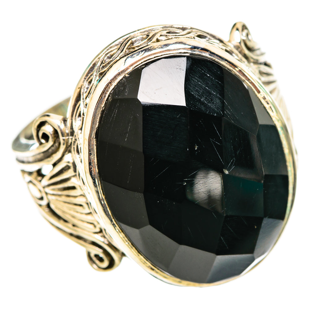 Black Onyx Rings handcrafted by Anasilvercos - RING116465 - Photo 2