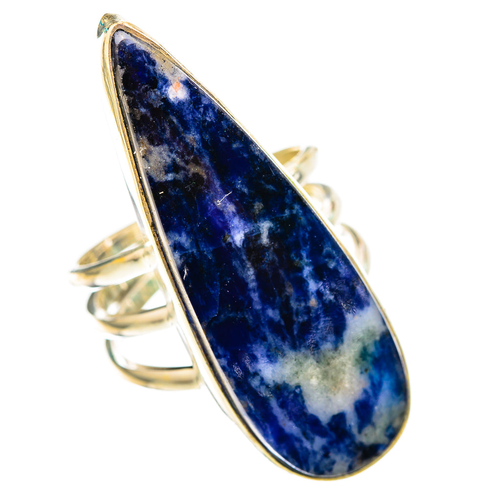 Sodalite Rings handcrafted by Anasilvercos - RING116500 - Photo 2