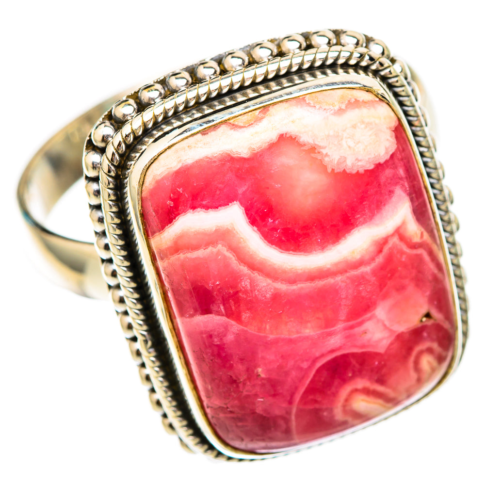 Rhodochrosite Rings handcrafted by Anasilvercos - RING116517 - Photo 2