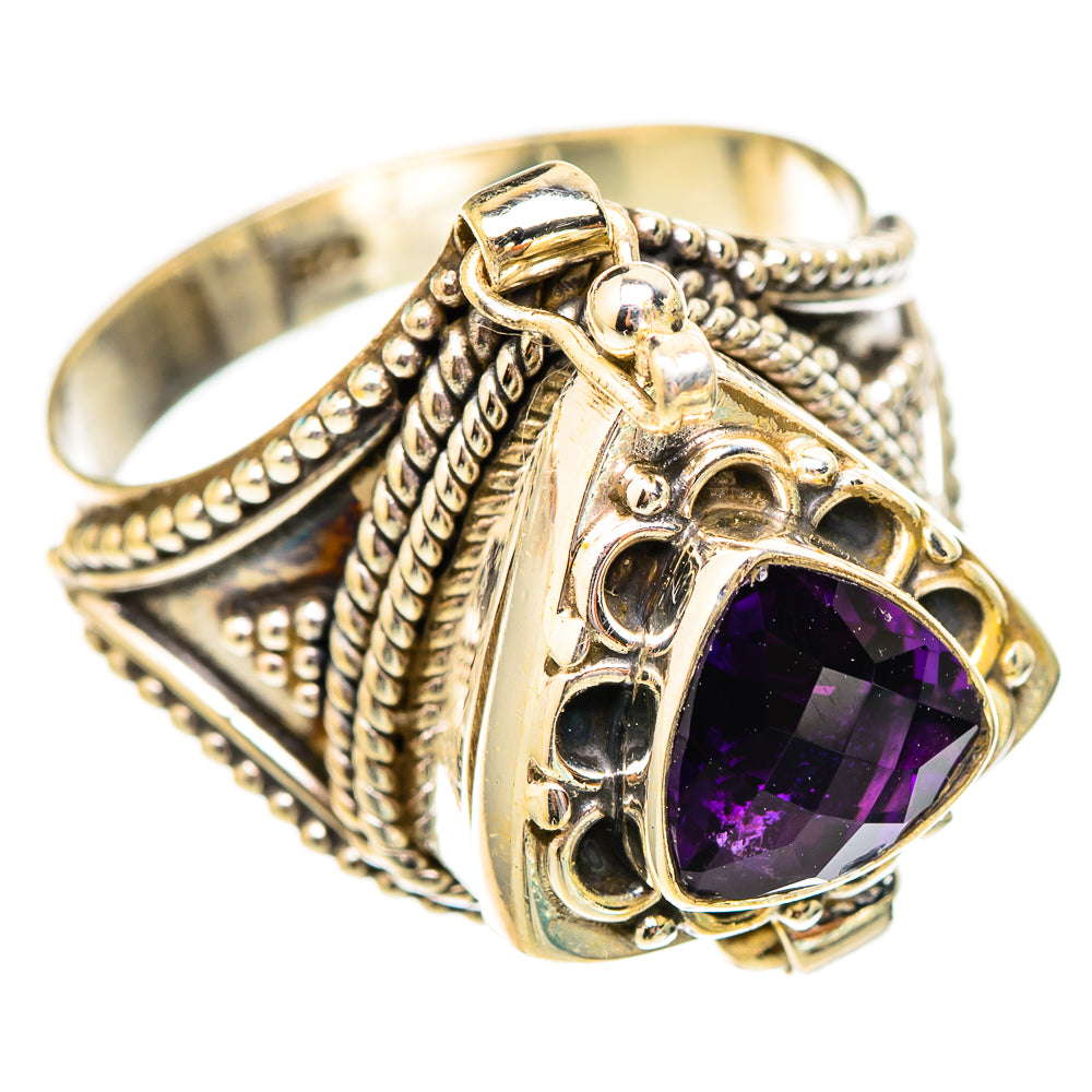 Amethyst Rings handcrafted by Anasilvercos - RING116520 - Photo 2