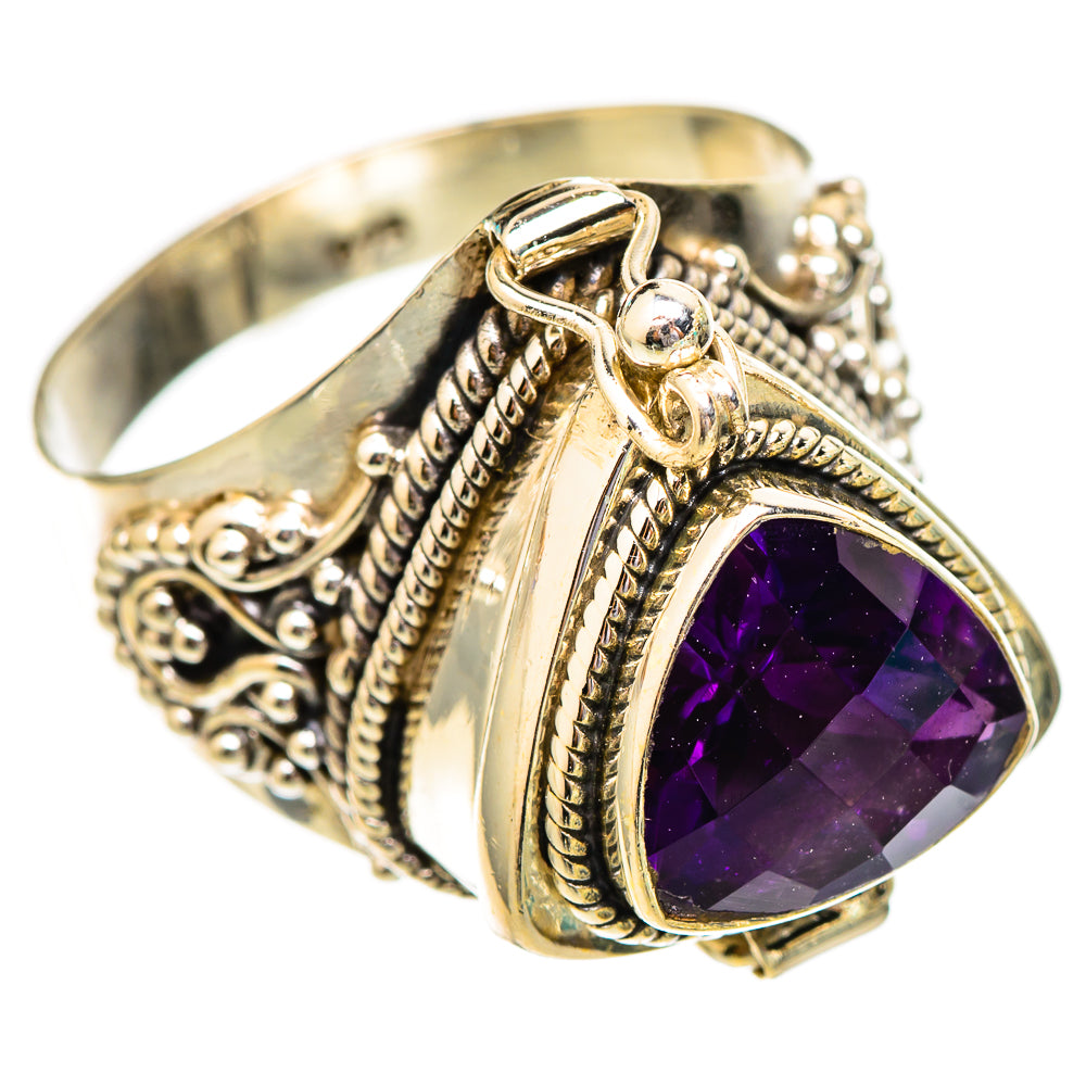 Amethyst Rings handcrafted by Anasilvercos - RING116523 - Photo 2