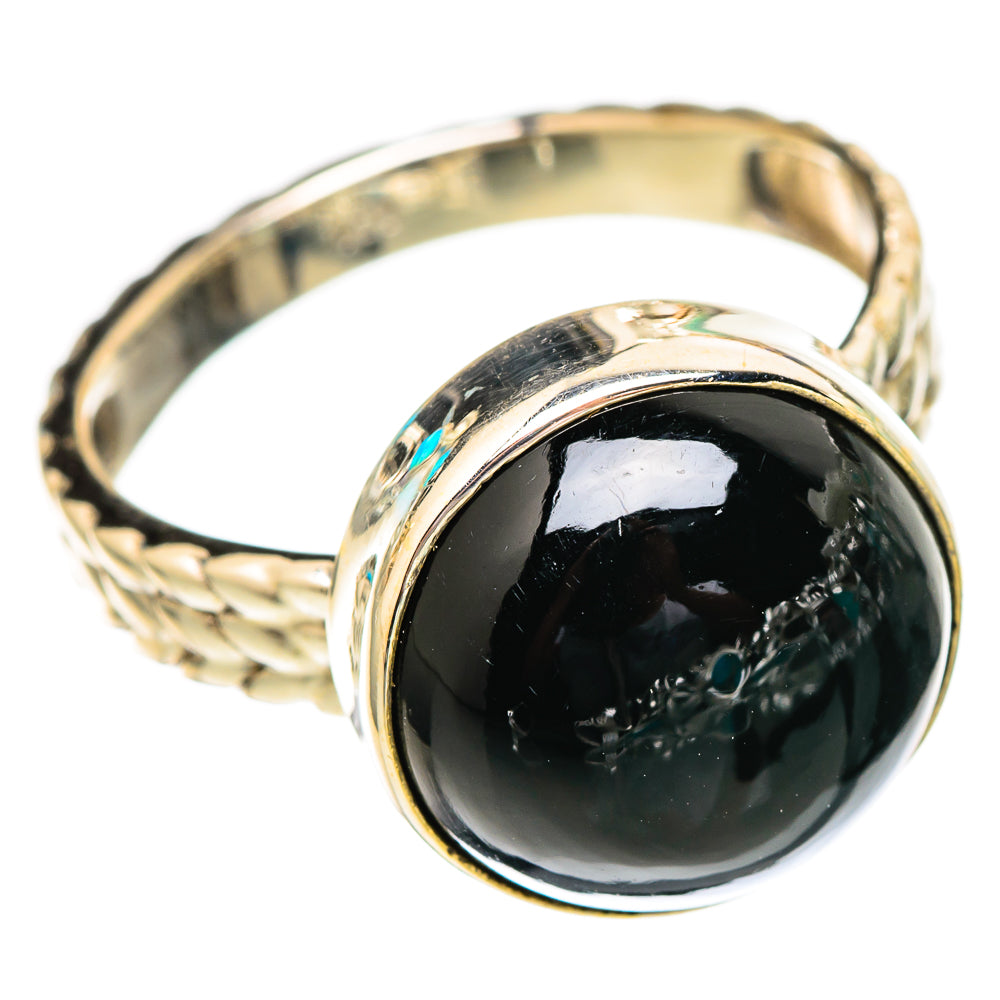 Black Onyx Rings handcrafted by Anasilvercos - RING116526 - Photo 2