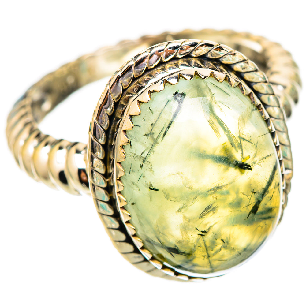 Prehnite Rings handcrafted by Anasilvercos - RING116545 - Photo 2